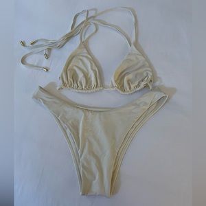 Monday Swimwear white bikini